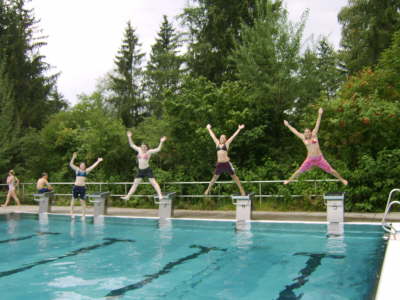 K�ssy, Franzi, Toni & Esther Expedia