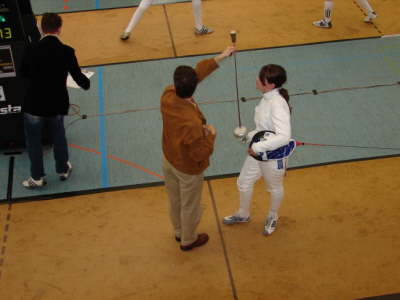 Waffenpr�fung mit Anja